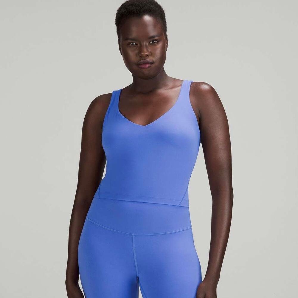 LULULEMON Orange Theory Align Tank Top Wild Indigo 6